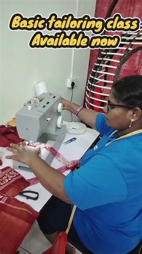 Join Our Basic Tailoring Class Today!