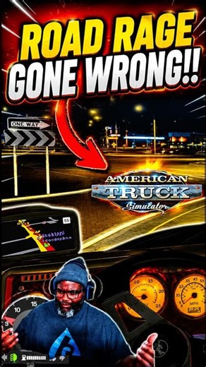 When Truckers SNAP in American Truck Simulator #shorts #americantrucksimulator #ats