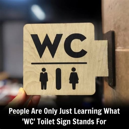5.4K views · 11 reactions | 類Most public toilets have a ‘WC’ sign outside, but no one seems to know what it means?Read | 24/7 News USA | Facebook