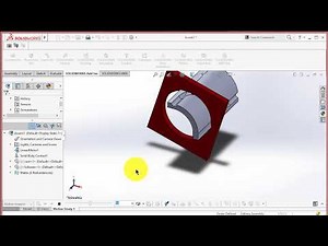 INTERESTING 90 degree dynamic cam follower mechanism in solidworks