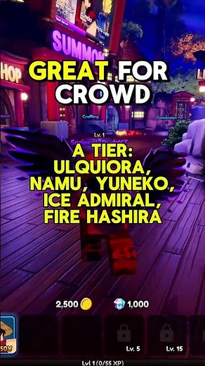 anime final strike best units tier list roblox (meta units)