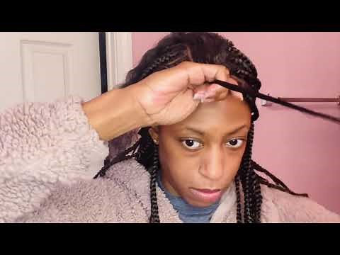 Feed in box braid tutorial - Step by Step