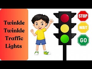 Twinkle Twinkle Traffic Light Song Drawing and Coloring Traffic Lights