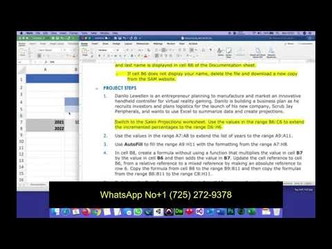 Excel Module 3 Sam Project A Scrub Jay Peripherals