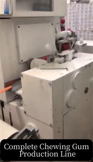 Complete Chewing Gum Production Line in Action #GumProduction #PackagingMachine