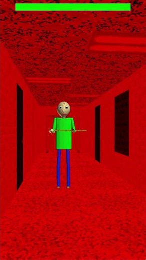 POV: You see Baldi challenging you to a bossfight