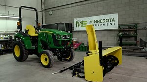 Auto Connect Removal & Snowblower Install on John Deere 2032R, 2038R & 3R Series Tractors - Minnesota Equipment