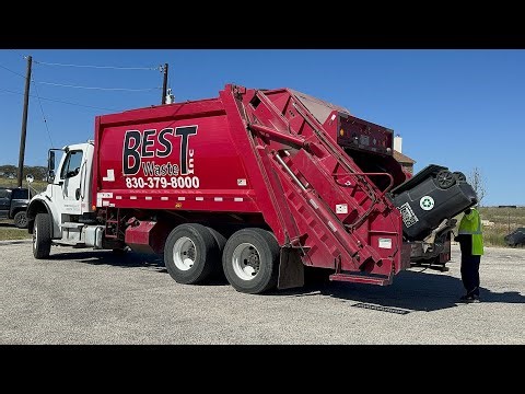 Best Waste: Freightliner M2 Pak-Mor Rear Loader Garbage Truck