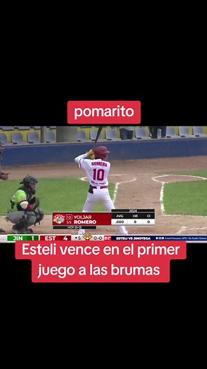 Primer juego Estelí vs Jinotega en el pomarito