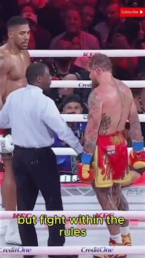 “JAKE PAUL DESTROYED! 😱 Anthony Joshua BRUTAL KO | Fight Highlights 🥊🔥”