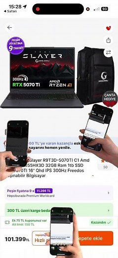 GameGaraj 9955HX3D 5070Ti 101.399₺ // Don't Buy a Laptop Without Watching!!!