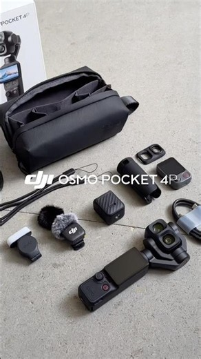 The hottest new vlogging camera just got an upgrade and it's out today🔥 DJI Osmo Pocket 4P