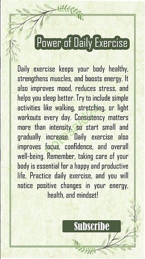Power of Daily Exercise | Learn English Through Listening | English for Beginners #english
