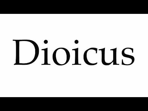 How to Pronounce Dioicus
