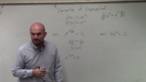 Solve an exponential equation using the properties of logs