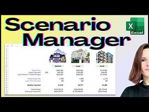 How to Use Scenario Manager in Excel || What-If Analysis