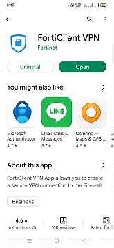 How to download Forticlient VPN in mobile phone