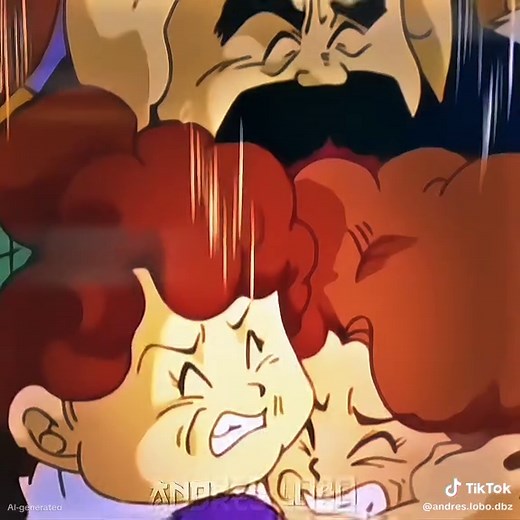 Gohan Salva a Videl en Dragon Ball