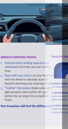 Road Test Secrets Tip #2 — Drive Like You’re Holding Hot Soup 🍲