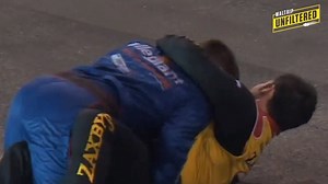 Michael Waltrip and Spencer Gallagher relive the John Wes Townley fight at Gateway Motorsports Park. Waltrip Unfiltered » foxs.pt/Unfiltered | NASCAR on FOX