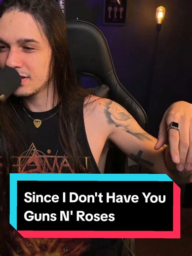 Since I Don't Have You - Guns N' Roses @Vini Assis 🎸🎙️ #tiktoklive #livehighlights #gunsnroses #fyp #rockstar
