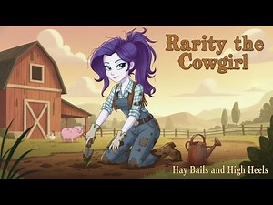 Rarity's Fevered Dream "Rarity the Cowgirl' Equestria Girls Fan Video AI Gen Rarijack Love Story