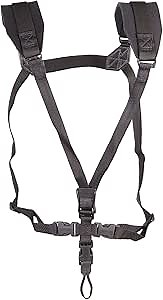 Neotech Soft Harness, Loop Attachment Saxophone Strap (2501272) Black