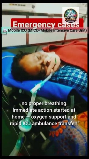🚑 Mobile ICU (MICU) #nurse #life #shorts #emergency #youtubeshorts