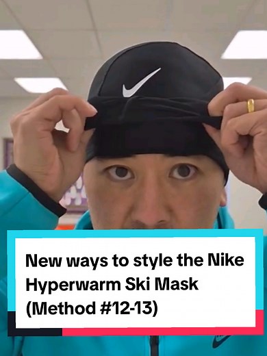 New ways to style the Nike Hyperwarm Ski Mask (Method 12-13) | nike ski