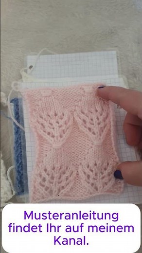 Übersicht - Verschiedene Strickmuster #strickanleitung