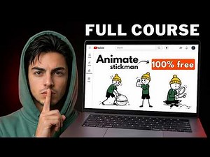 How I Create UNLIMITED Stickman Animations with AI For FREE | Full Course