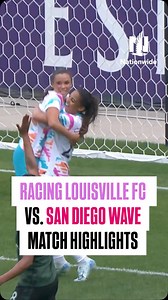 A Delphine Cascarino brace plus goals from Kenza Dali and Mel Barcenas secure San Diego Wave a big W. Racing Louisville FC vs. San Diego Wave highlights presented by @nationwide | National Women's Soccer League