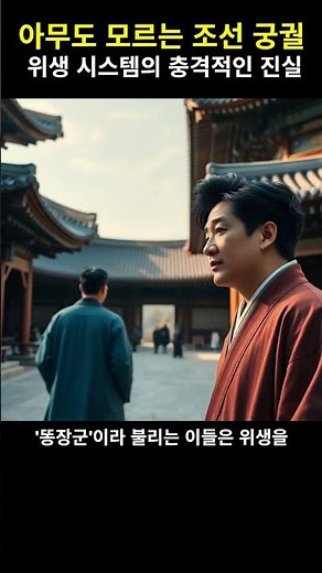 조선의 위생, 경복궁 화장실의 충격적 진실 #역사이야기 #역사 #조선역사#조선화장실#조선위생