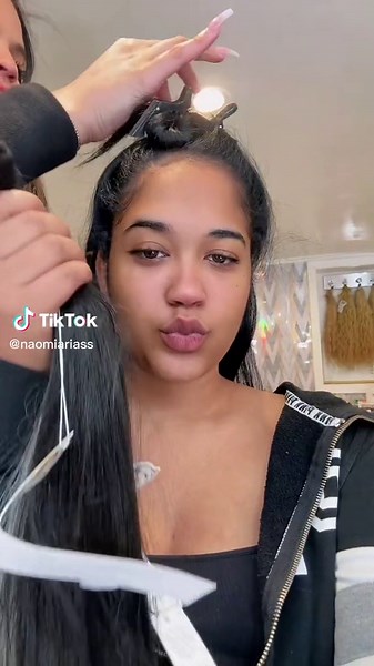 Blonde and Black Quick Weave Half Up Half Down Hair Tutorial