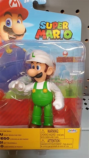 Wasn’t Expecting This… Fire Luigi Figure🔥Super Mario