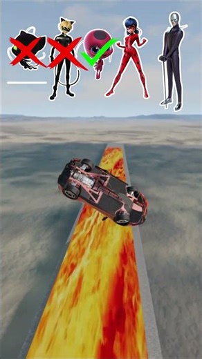 Lady Bug vs Lava