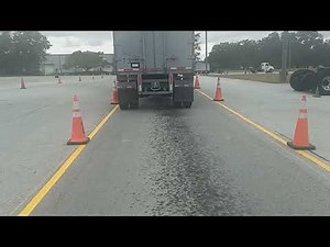 CDL CLASS A SKILLS TEST. EXCERCISE #4 REVERSE OFFSET BACKING #cdl #cdljobs #cdldriver #cdlpretrip