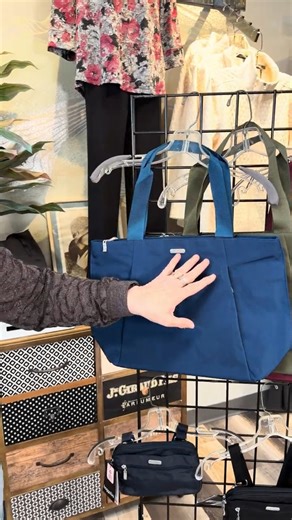 🚚 Baggallini Restock 🚚Feel Organized and Secure with TWO New Styles! #baggallini #bags #fashion Travel in style- whatever the occasion! Vendor: Baggallini Style: 2 New Styles! Colors: Dark Cherry, Olive, Portobello, Pacific, Black Cheetah, French Navy and Black Unique Features: Multi Compartment Tote - Perfect Carry On! With Deep Gusset, Low Profile, Shoulder Strap and Front Hidden Pockets; Double Zip Medium Crossbody - RFID-Protected Card Slots Alongside a Quick-Access Phone Pocket and Two Se