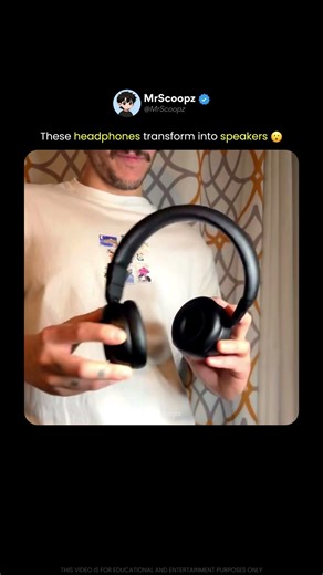 These Go From Headphones to Loudspeakers Instantly 😮