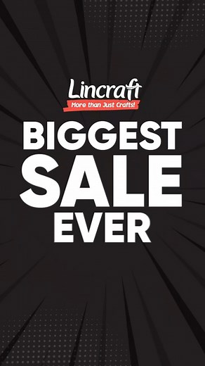 💥 50% OFF STOREWIDE! 💥 This is NOT a drill — it’s Lincraft’s BIGGEST SALE OF THE YEAR! Half price savings across yarn, craft, fabric, home, and more 😱 Everything’s gotta go – and at 50% OFF, it won’t last long! 🛒 SHOP ONLINE OR INSTORE TODAY: https://lincraft.com.au 📍 Excludes Epping, Hamilton (AU), Mittagong, Bendigo, Smithfield & Kippa Ring. T&C's apply. #LincraftSALE #LincraftDeals #Lincraft50%OFF #LincraftBargains | Lincraft