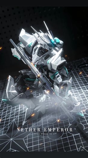 SNAA Mecha Model Kit 1/100 Scale, Fully Articulated Sci-F | model kit