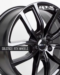 The Solstice is offered in 5x114.3 to fit most Japanese cars! Its five double spokes design gives this wheel a sporty look! __________ Follow us on Instagram, Facebook, YouTube and TikTok @rtxwheels 👉 www.rtxwheels.com/ __________ #rtxwheels #rtx #wheels #alloywheels | RTX Wheels