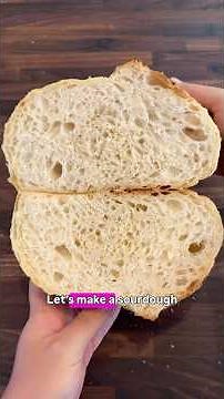 Sourdough Bread Start to finish #shorts
