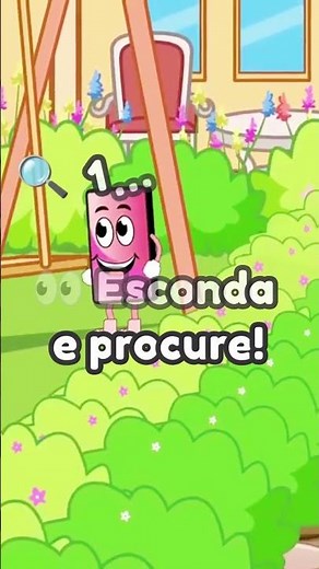 ESCONDE-ESCONDE: MELHORES Canções de Ação e Brincadeira para Crianças 2026 🎶🙈🎉 #shorts