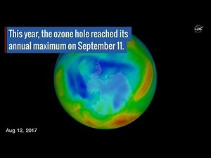 Warm Winter Air Makes for a Small Ozone Hole