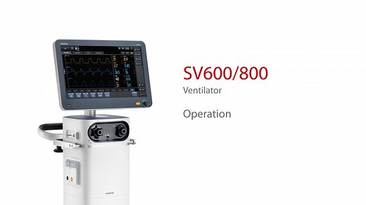 Mindray SV600/800 Ventilator User Training - Part 2 – Operation