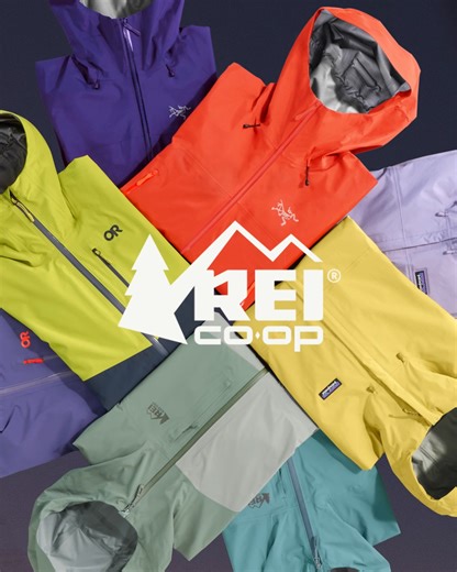 When it rains, it pours—so make sure you’re ready for whatever Mother Nature throws at you with a durable, versatile rain jacket. 🌧️ | REI