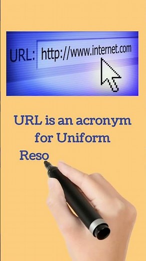 What is the full form of URL?