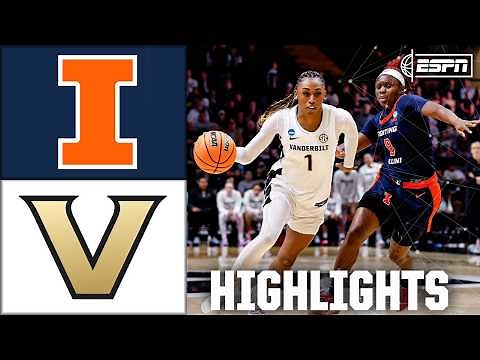 Round of 32 Highlights: Vanderbilt Commodores vs. Illinois Fighting Illini | NCAA Tournament