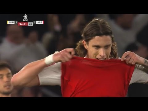 arsenal vs southampton 1-2 Highlights _ Goals • Ross Stewart _ Shea Charles _ Gyökeres Goal(720P_HD)